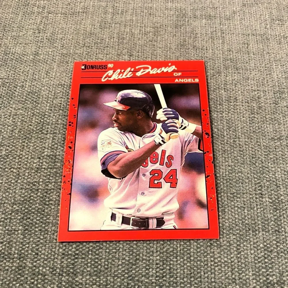 1990 Donruss Anaheim Angels Baseball Card Trading Card